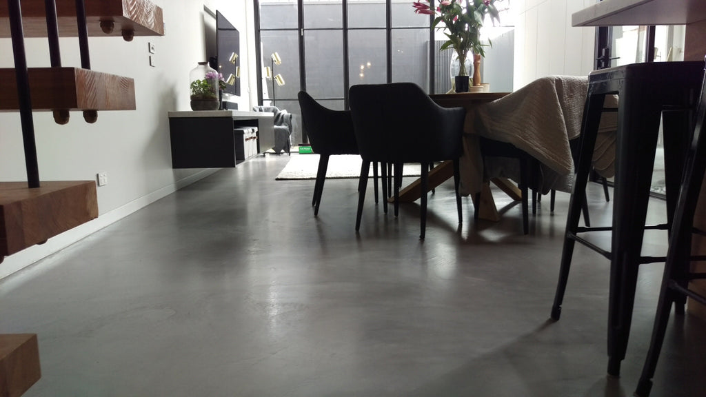 BURNISHED CONCRETE FLOOR ALTERNATIVE – TESTIMONIAL