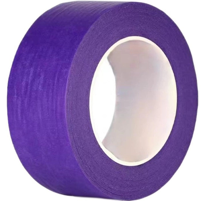 Purple Low Adhesive Masking Tape | 50mm x 50m Microcement & Paint Masking Tape