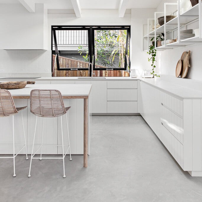 60m² Complete Microcement Floor Kit | Architectural Concrete Finish - $61/m²