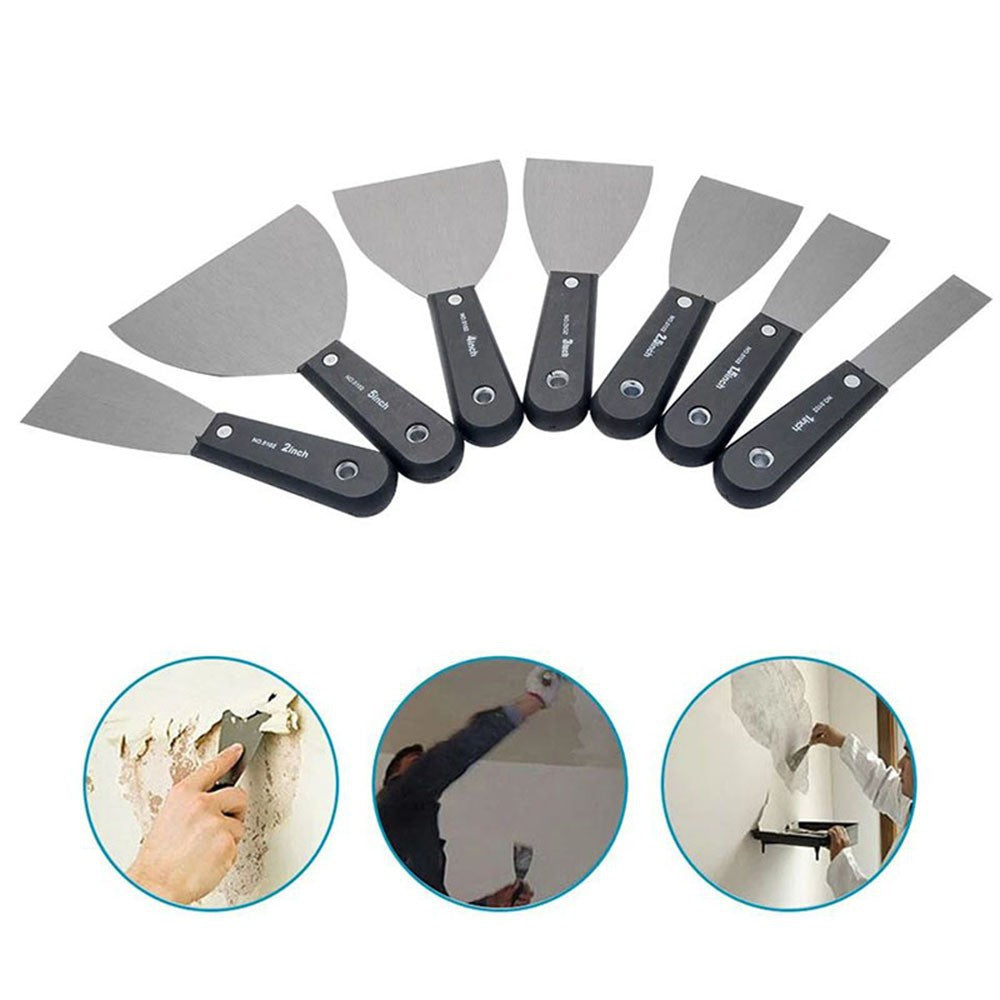 7-Piece Putty Knife Kit | Microcement Application & Surface Prep