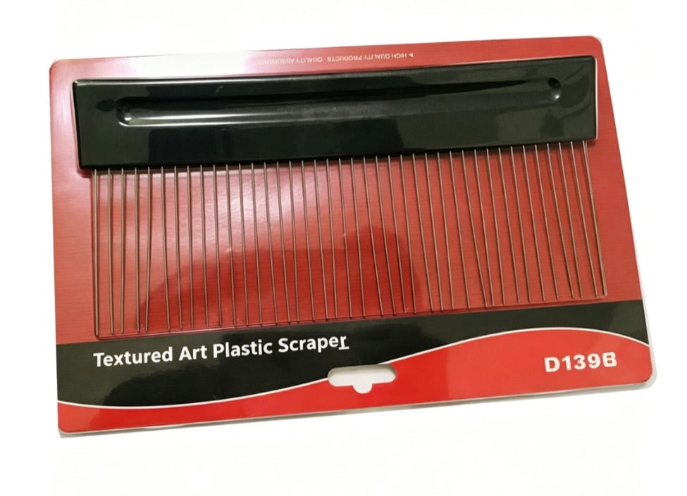 Texture Comb Bundle | 24.7cm & 13cm Stainless Steel Microcement Texture Set