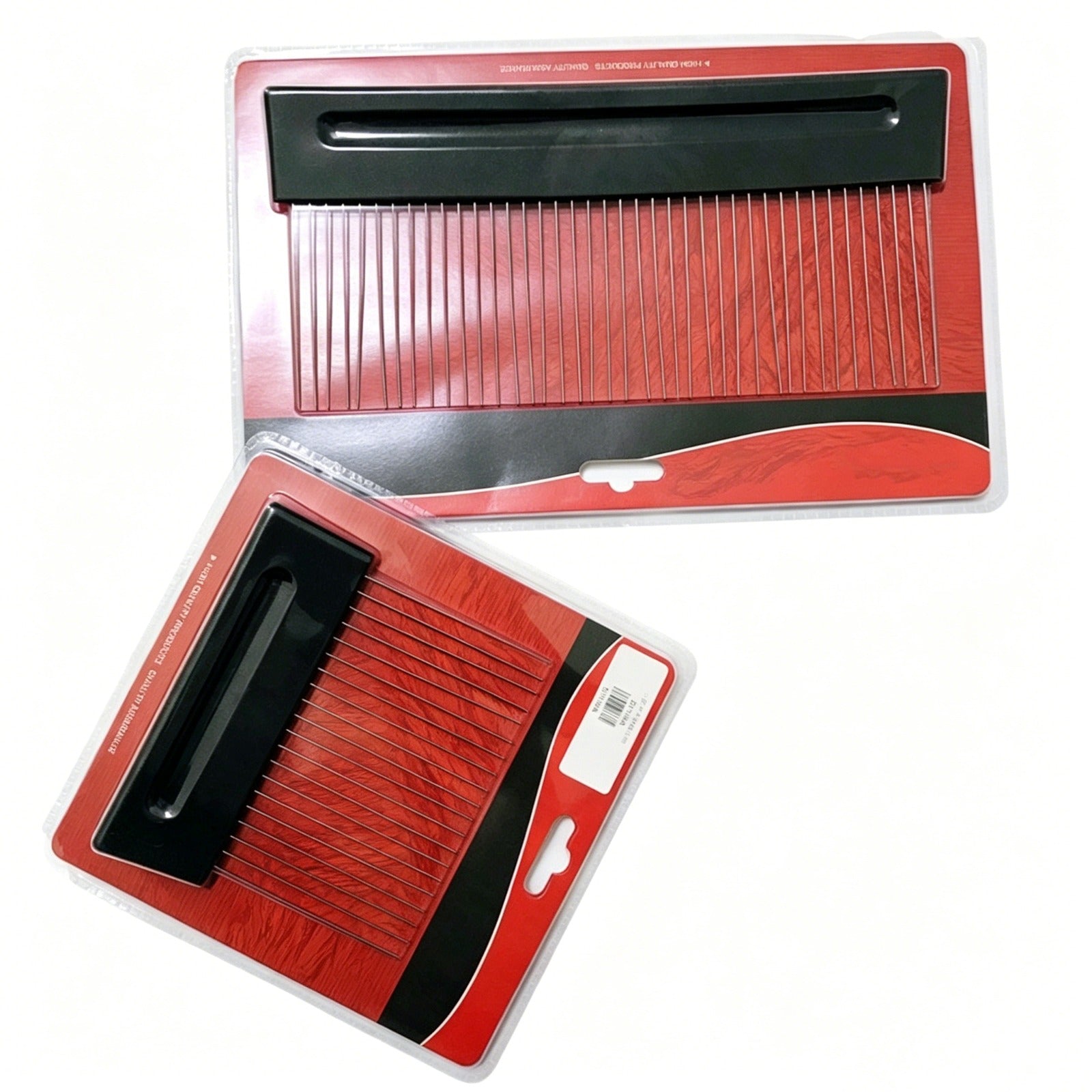 Texture Comb Bundle | 24.7cm & 13cm Stainless Steel Microcement Texture Set